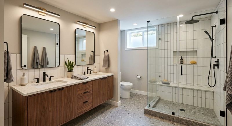 Basement Bathroom Remodeling in Corydon, IN