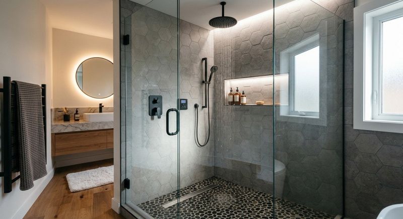 Granite Shower Installation in Corydon, IN