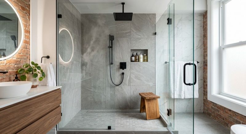 Shower Enlargement in Corydon, IN